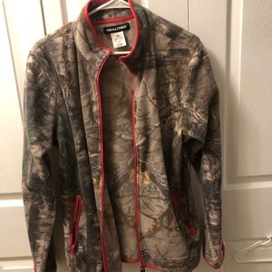 NWOT real tree zip up